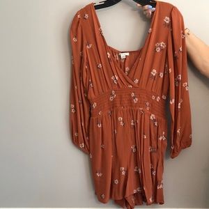 American eagle long sleeve romper